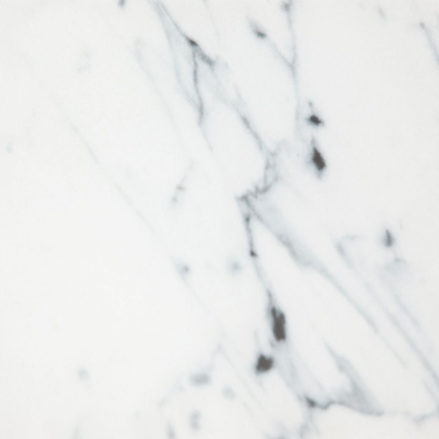 Alisma Bedside Table with White Marble Glass & Gold Base