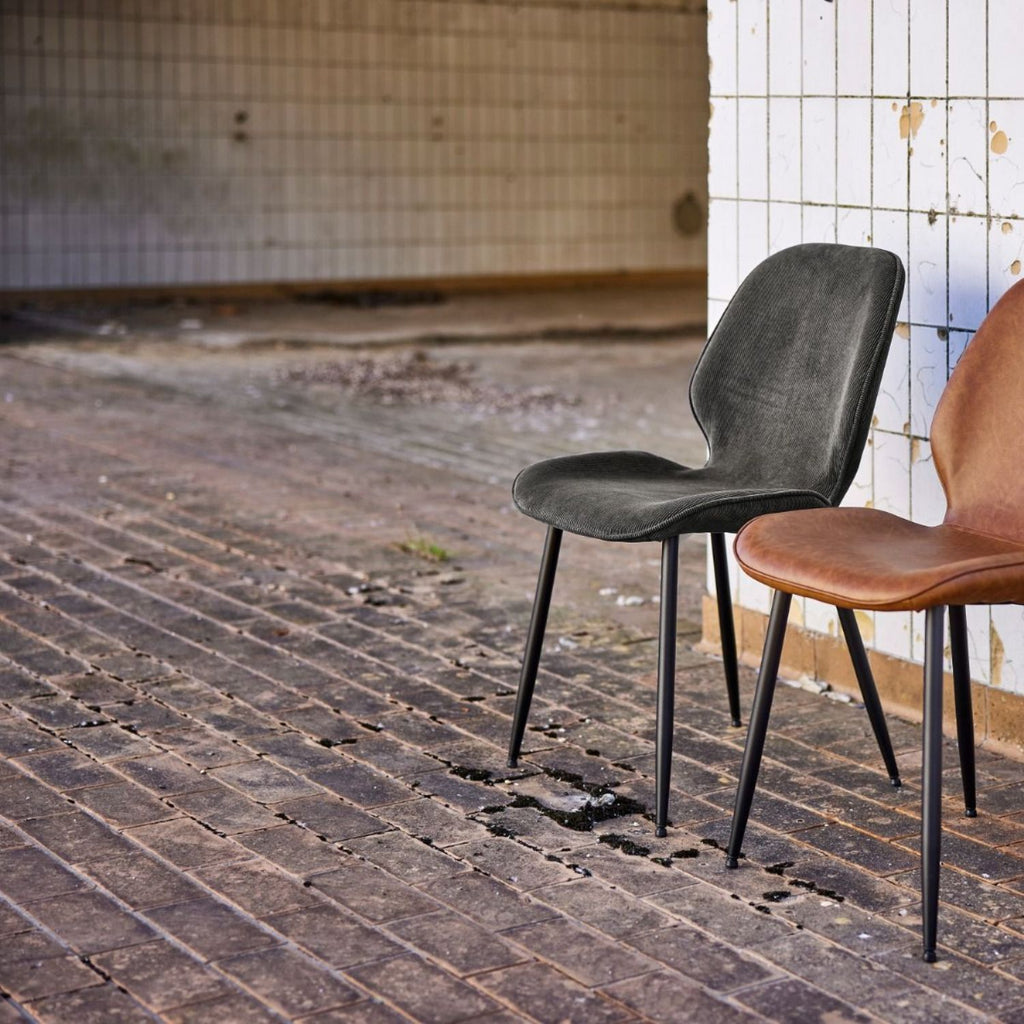 Femke Dining Chair in Anthracite Set of 4