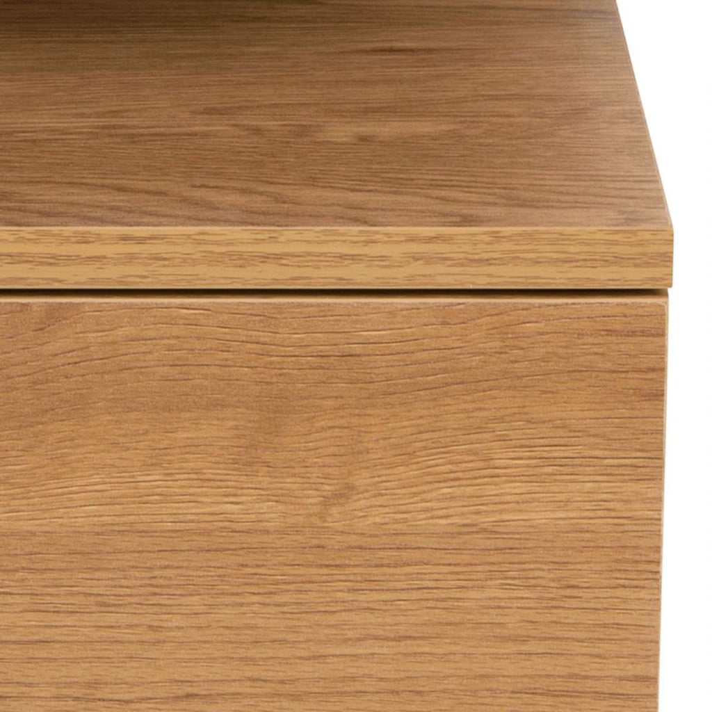 Ashlan Bedside Table with 1 Drawer in Oak