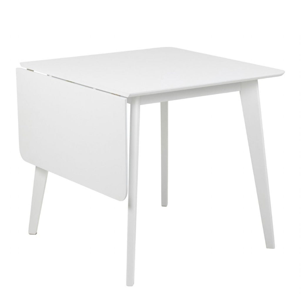 Roxby Square Dining Table in White includes 2 Roxby Dining Chair in White