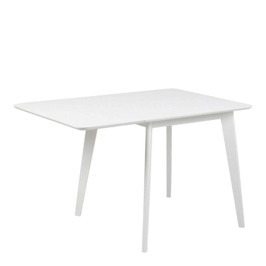 Roxby Square Dining Table in White includes 2 Roxby Dining Chair in White