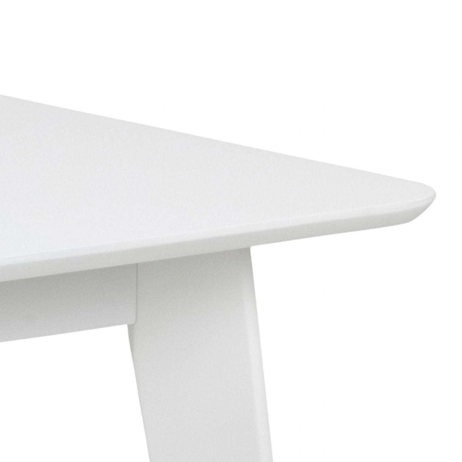 Roxby Square Dining Table in White includes 4 Roxby Dining Chair in White