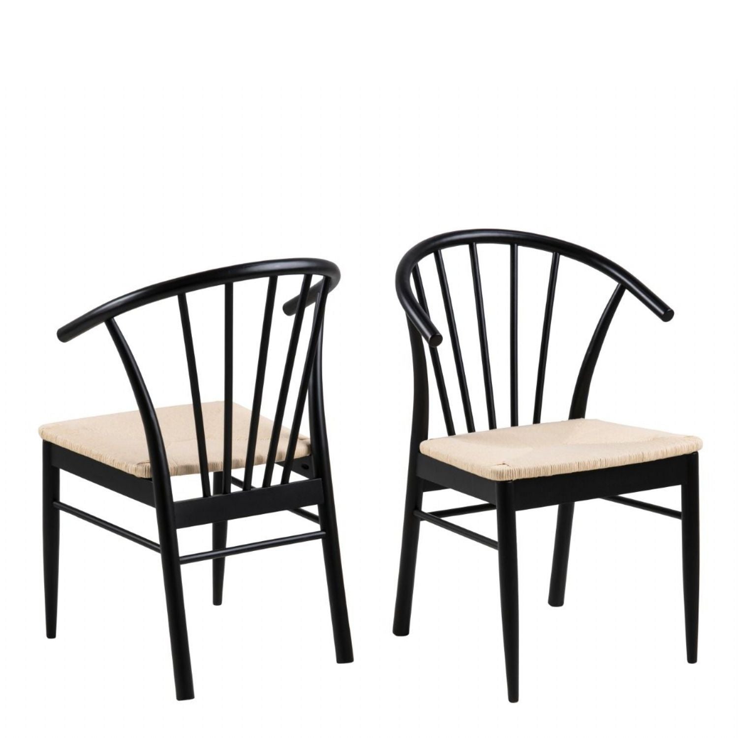 Montreux Round Extending Dining Table in Black 115154 cm includes 6 Cassandra Dining Chair includes Armrest in Black