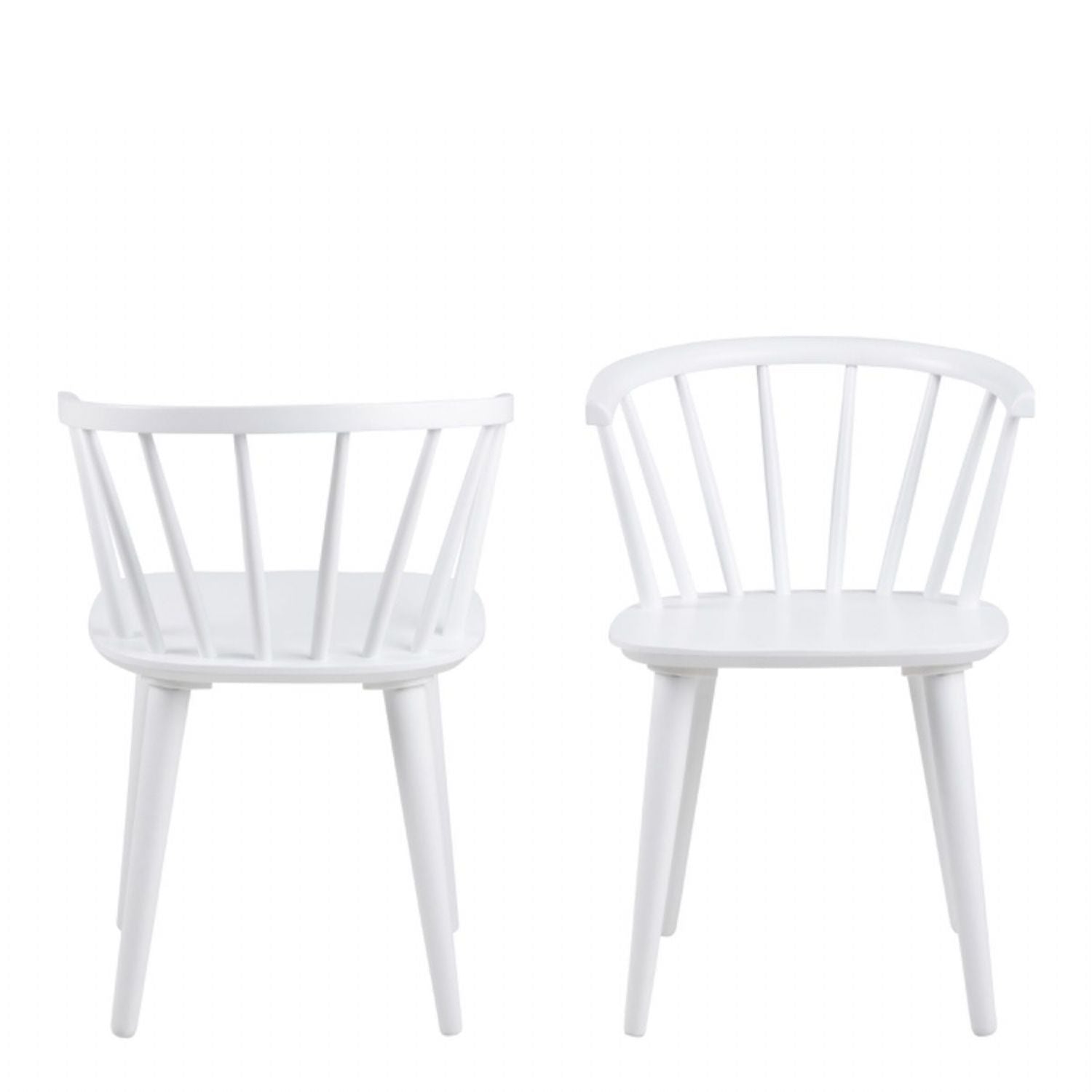 Ida Dining Chair in White Set of 2
