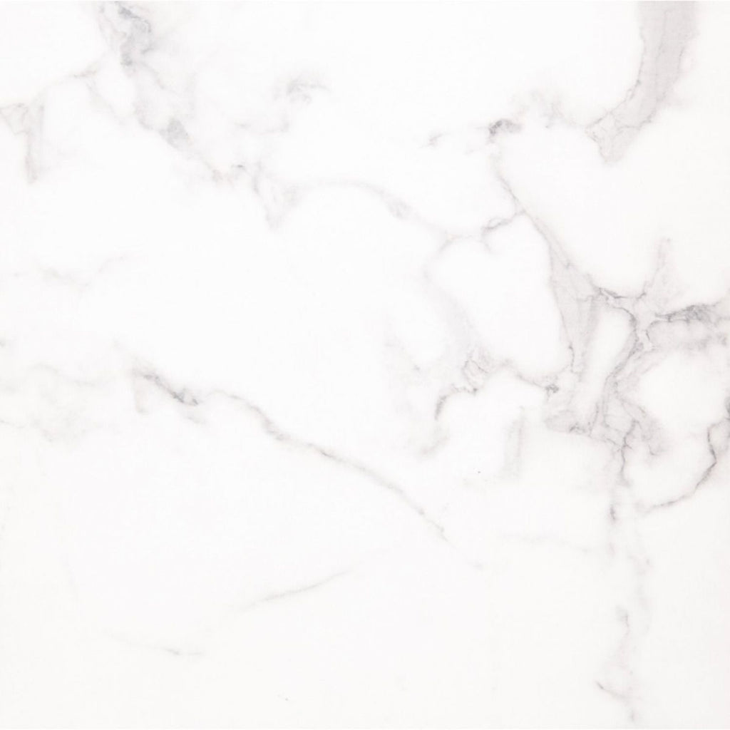 Dice Round Coffee Table Set of 2 in White Marble and Carrara Rough Paper