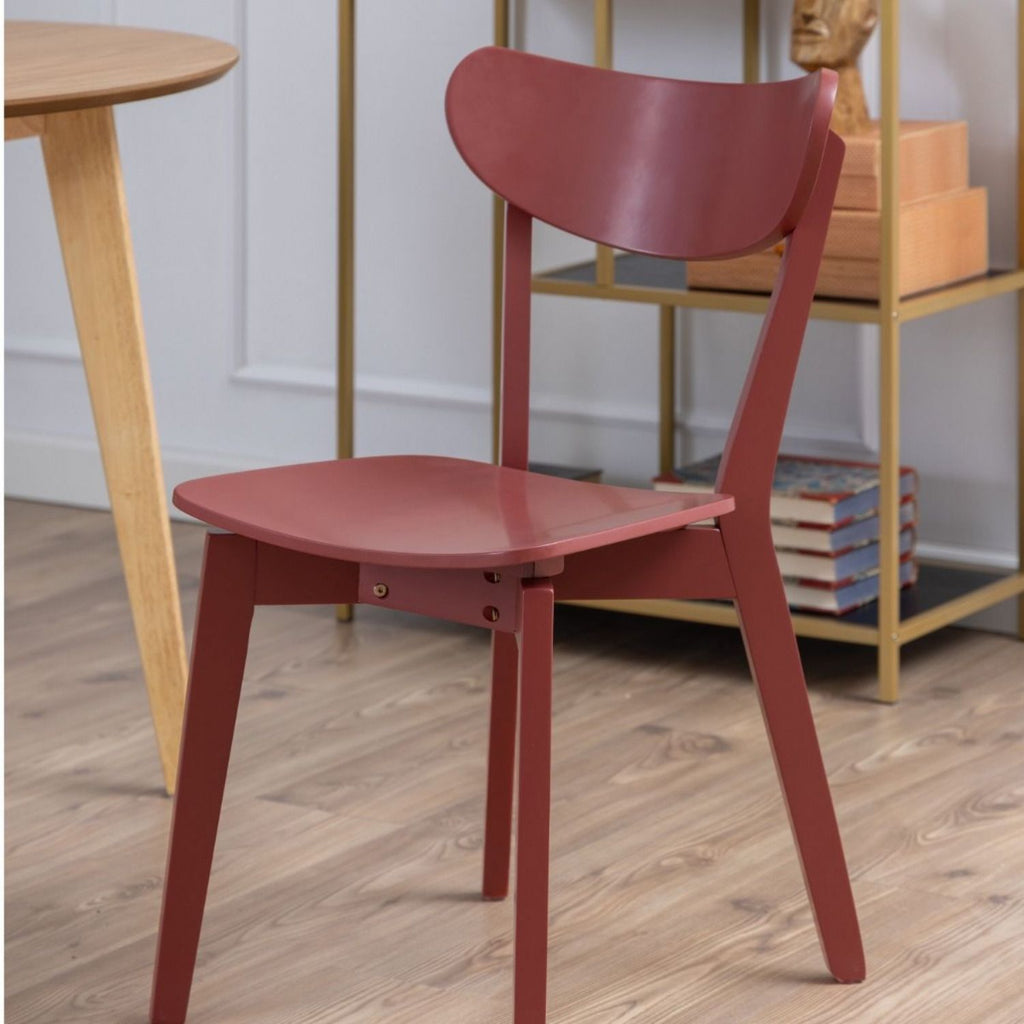Roxby Dining Chair in Terracotta (Set of 2)