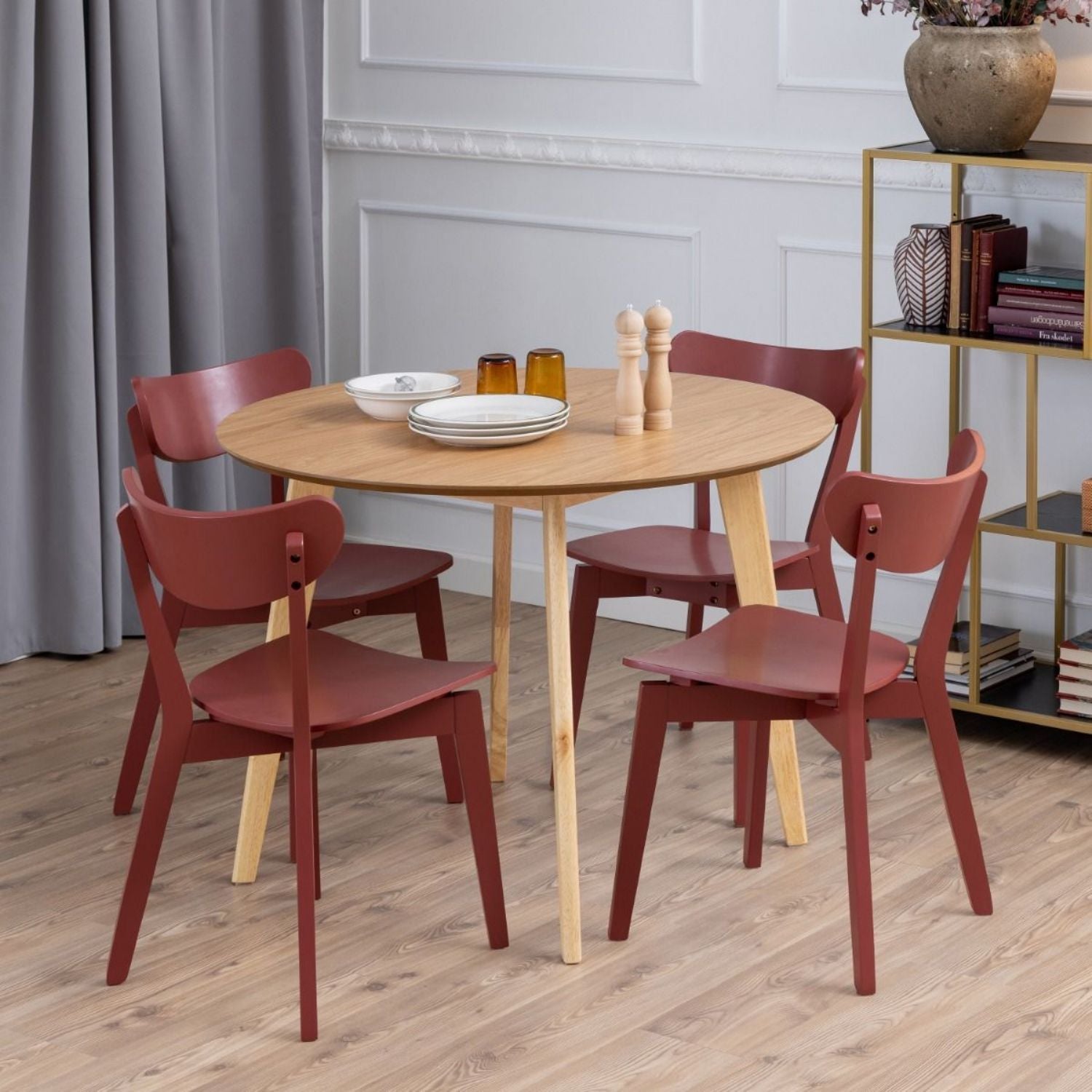 Roxby Dining Chair in Terracotta (Set of 2)