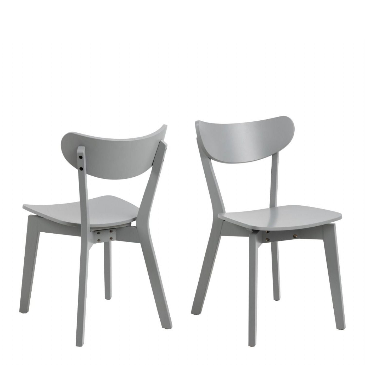 Roxby Dining Chair in Grey (Set of 2)