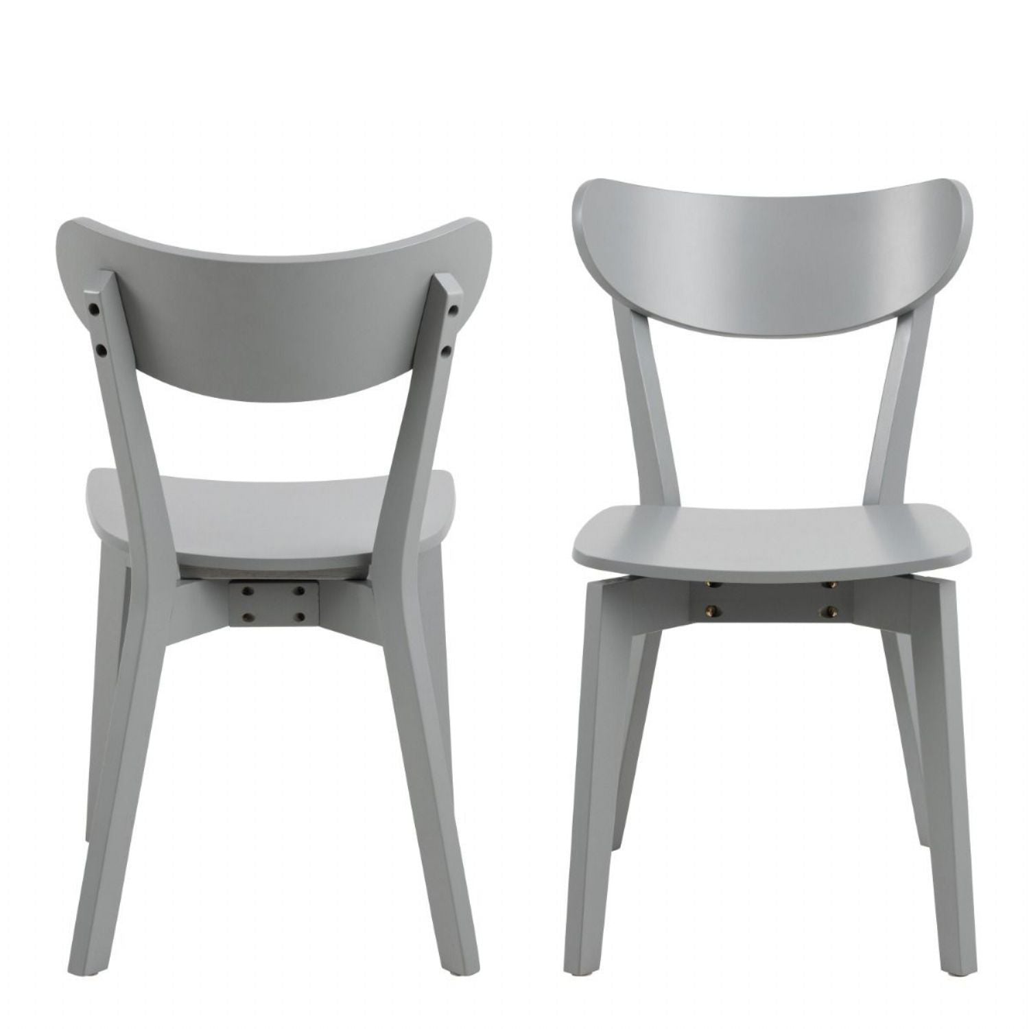 Roxby Dining Chair in Grey (Set of 2)