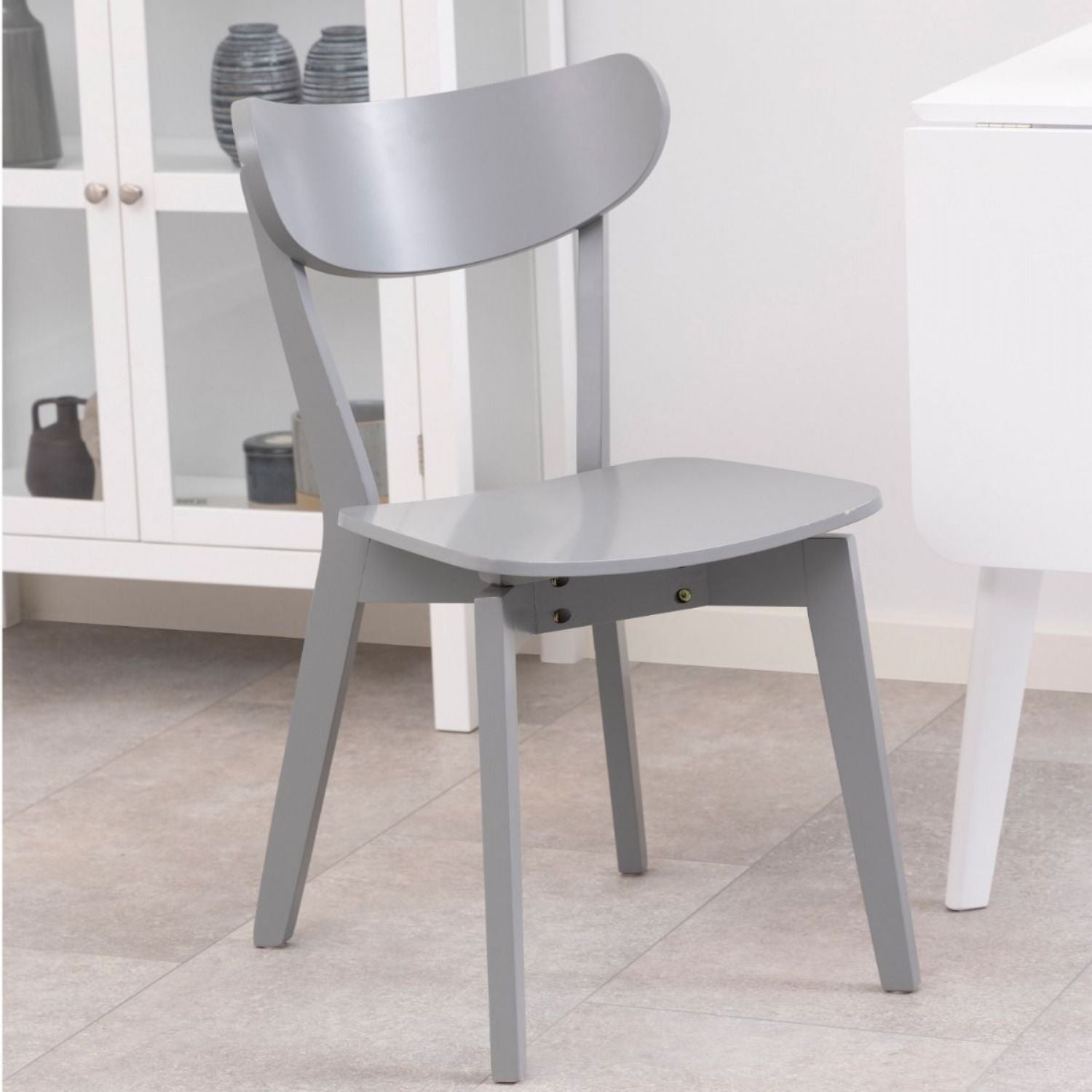 Roxby Dining Chair in Grey (Set of 2)