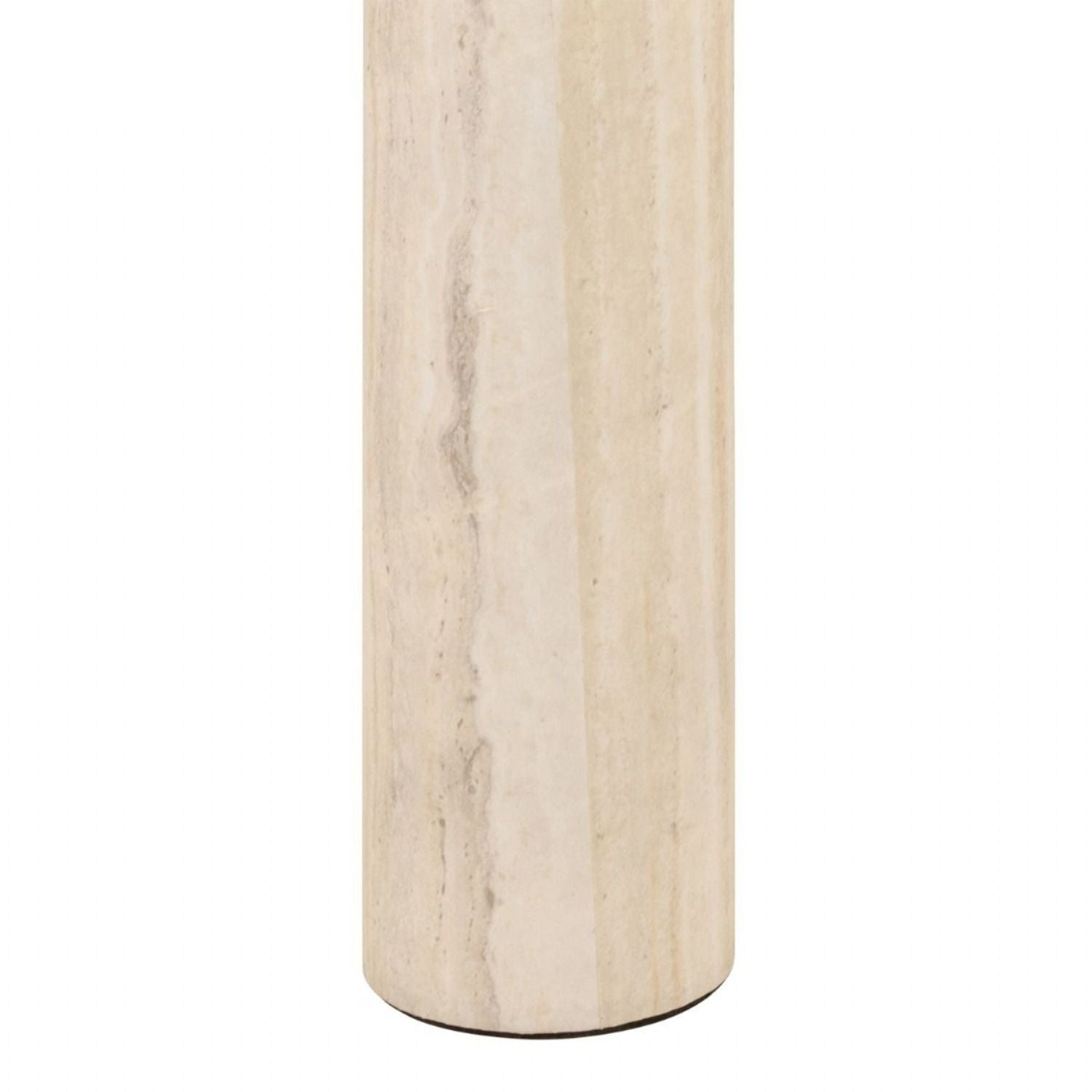 Solano Rectangular Coffee Table in Light Travertine 100x75cm