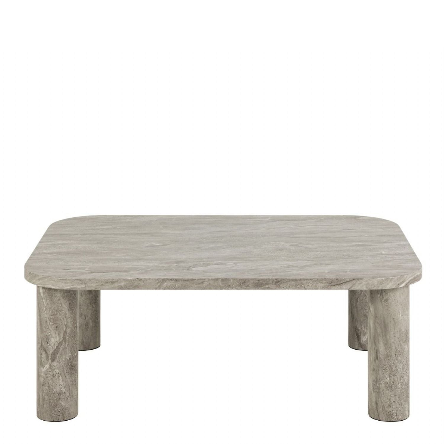 Solano Rectangular Coffee Table in grey 100x75cm