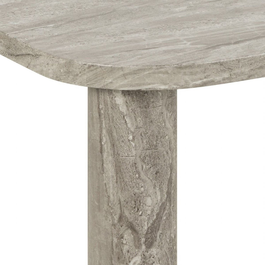 Solano Rectangular Coffee Table in grey 100x75cm
