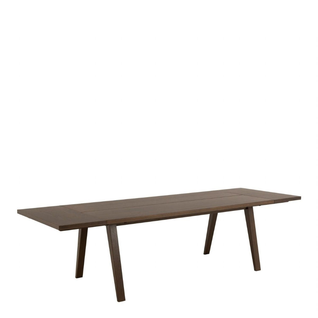 ALine Extendable Dining Table in Smoked Oak 200 286 x 74.6 x 95cm