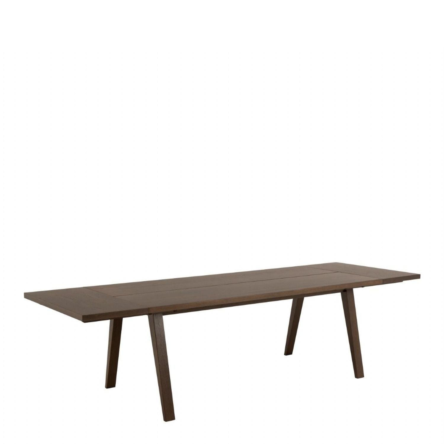ALine Extendable Dining Table in Smoked Oak 200 286 x 74.6 x 95cm