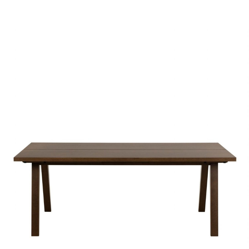 ALine Extendable Dining Table in Smoked Oak 200 286 x 74.6 x 95cm