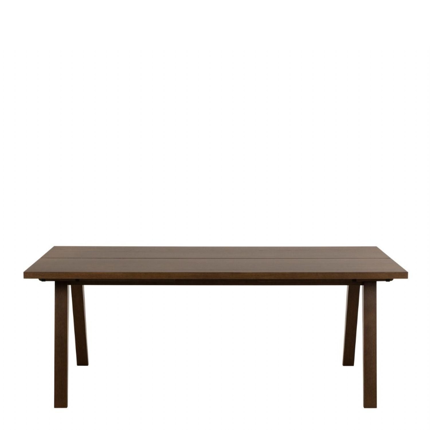 ALine Extendable Dining Table in Smoked Oak 200 286 x 74.6 x 95cm
