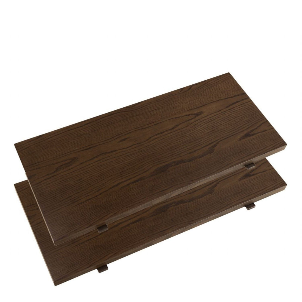 ALine Extendable Dining Table in Smoked Oak 200 286 x 74.6 x 95cm