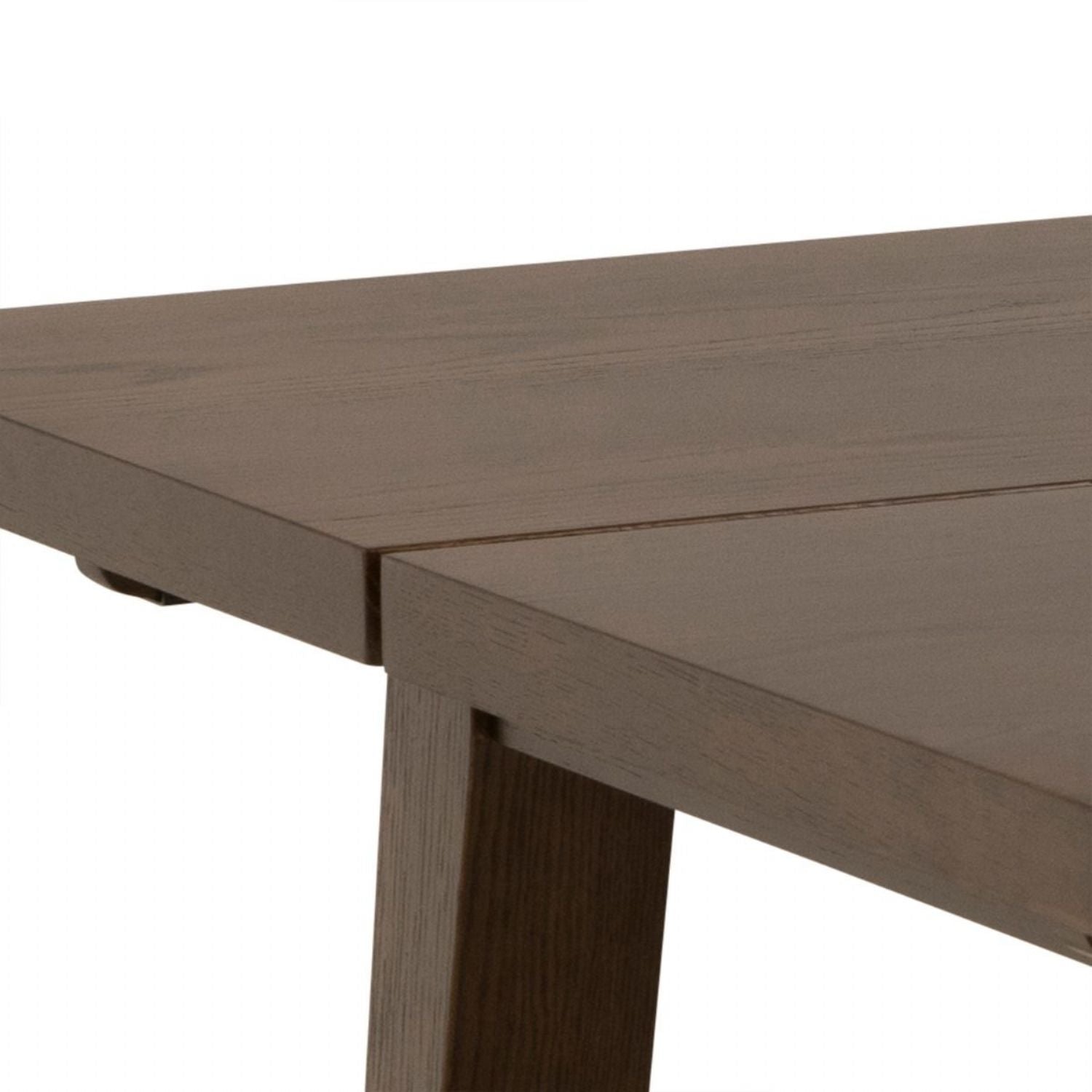 ALine Extendable Dining Table in Smoked Oak 200 286 x 74.6 x 95cm