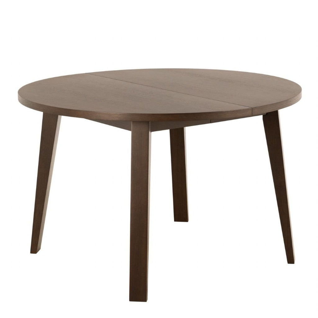 ALine Round Dining Table Smoked Oak 120x75cm