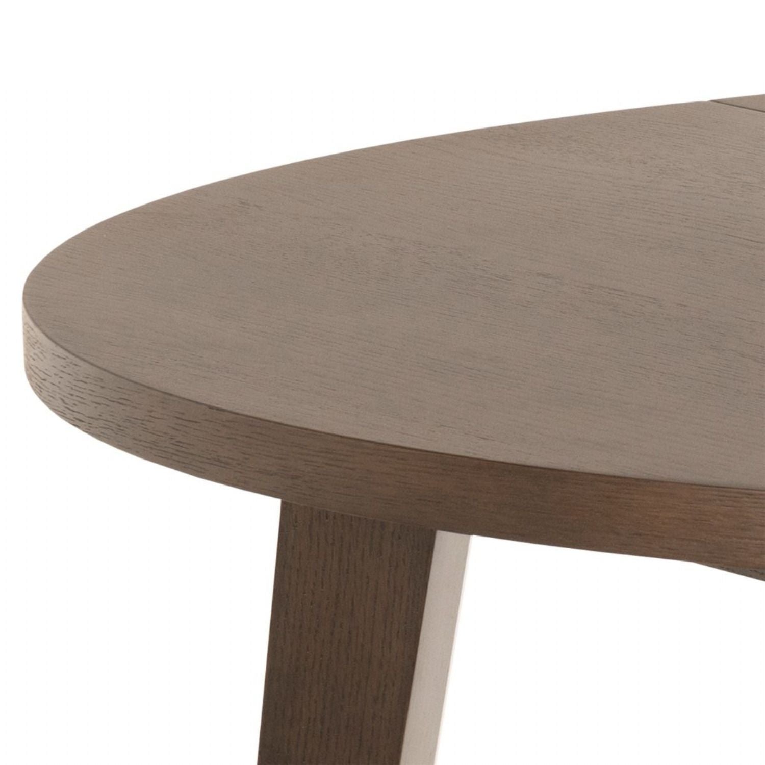 ALine Round Dining Table Smoked Oak 120x75cm