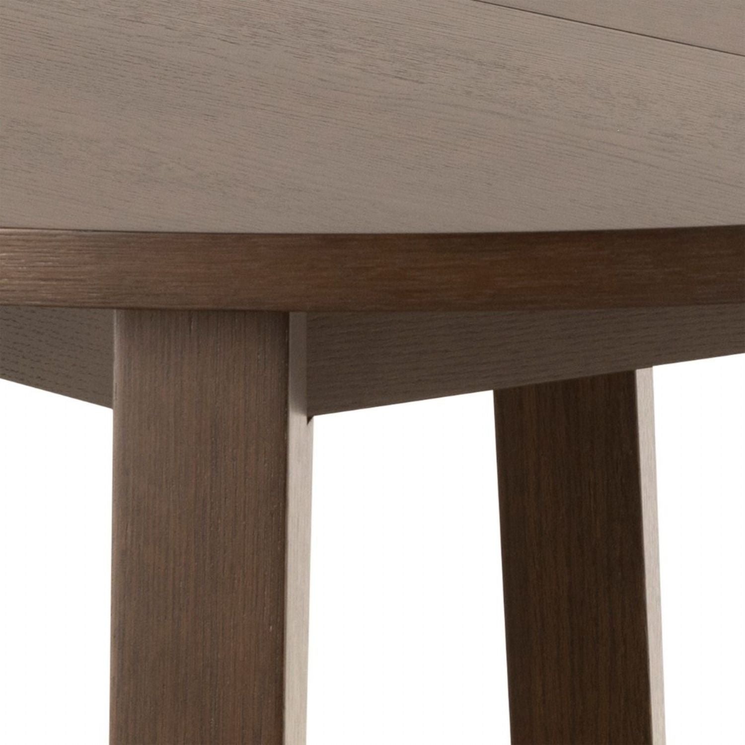 ALine Round Dining Table Smoked Oak 120x75cm