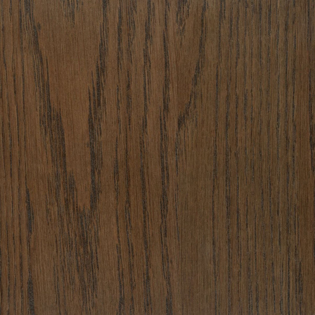 ALine Round Extendable Dining Table in Smoked Oak 120 220 x 120 x 75cm