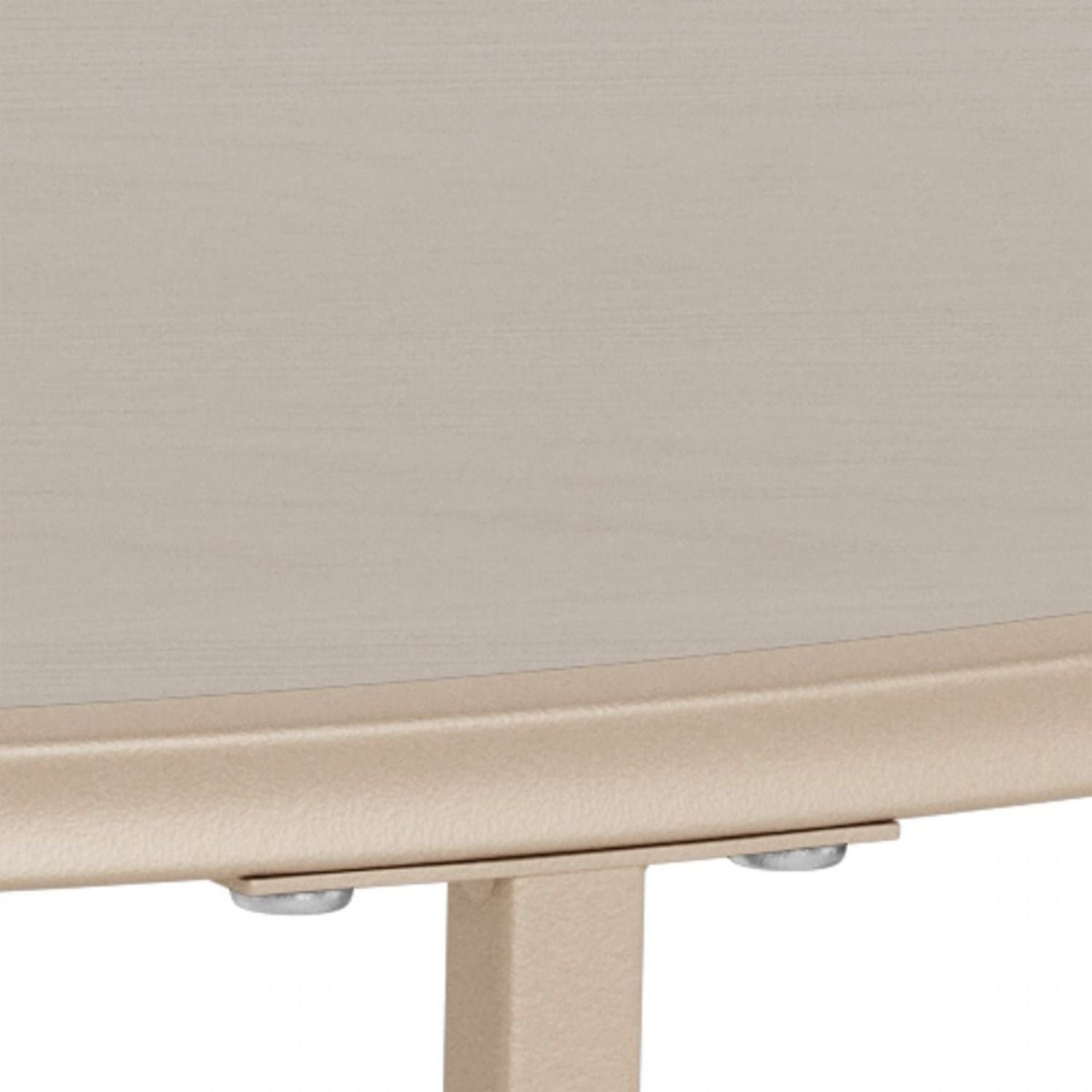 Seaford Round Coffee Table in Grey