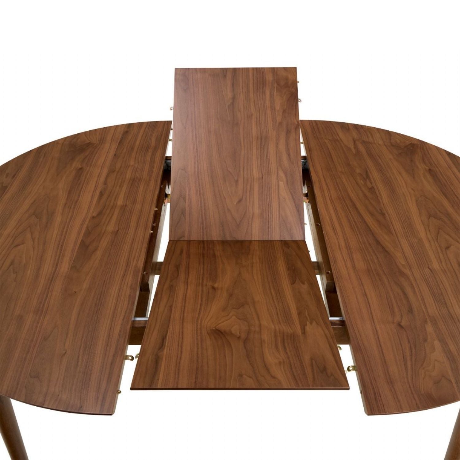 Montreux Round Extending Dining Table in Walnut 115 to 154cm