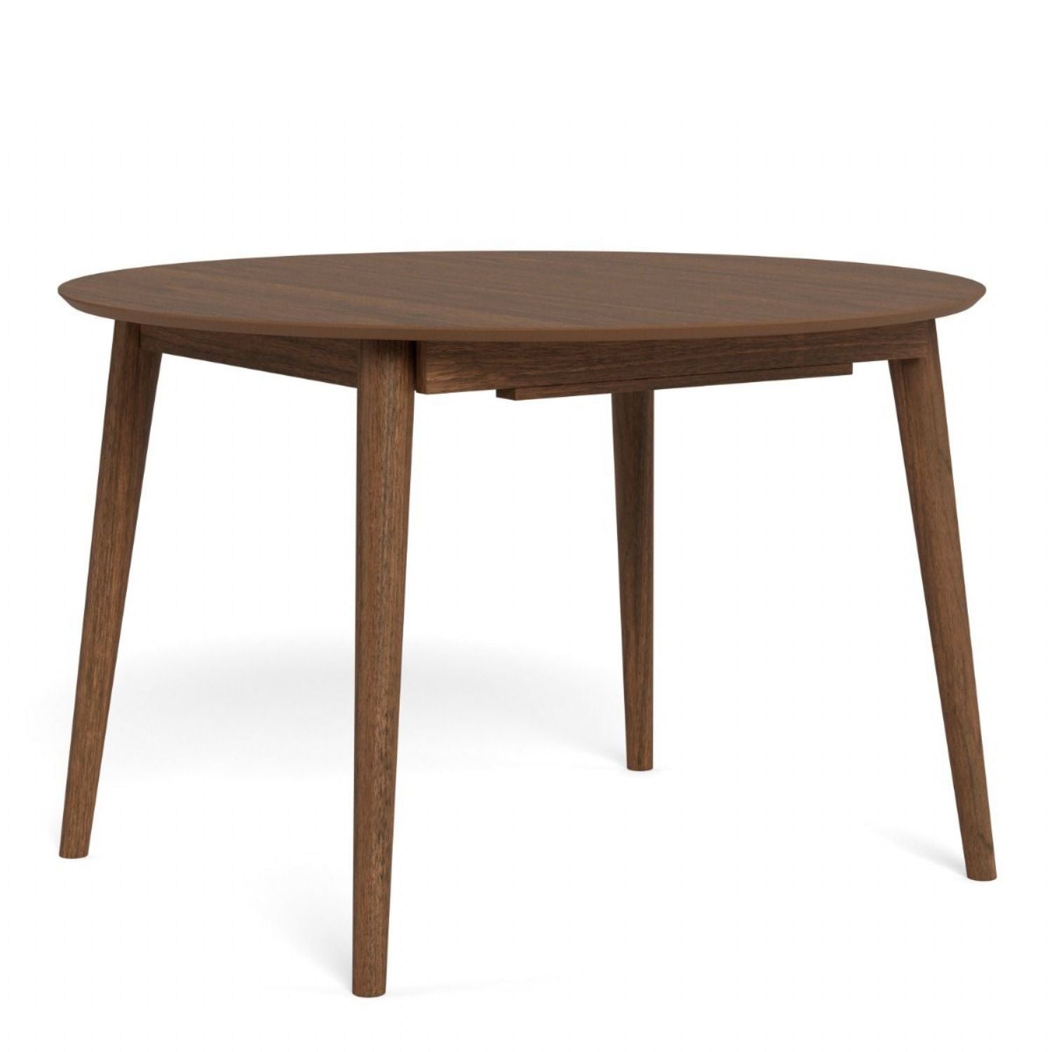 Montreux Round Extending Dining Table in Walnut 115 to 154cm