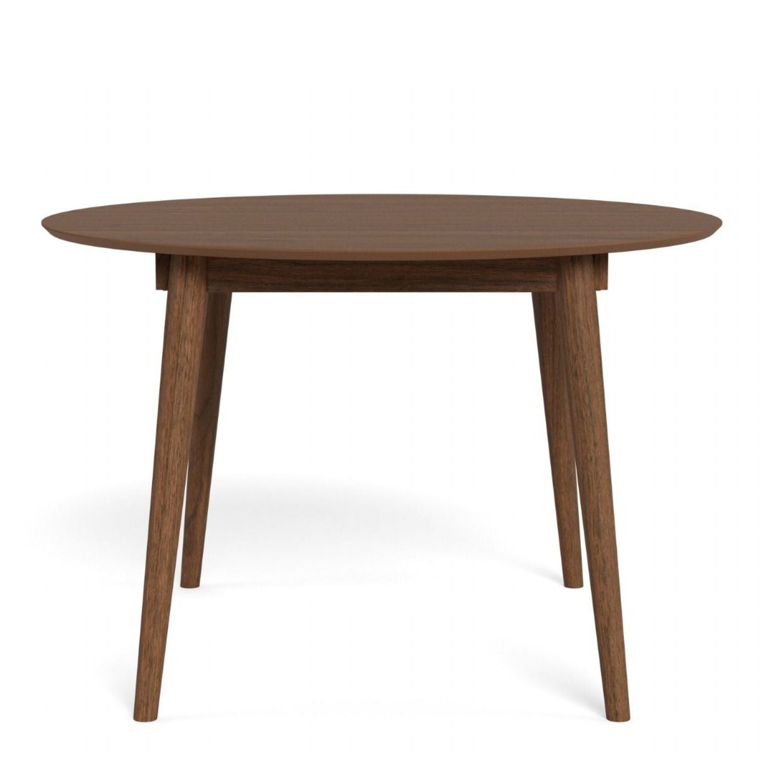 Montreux Round Extending Dining Table in Walnut 115 to 154cm