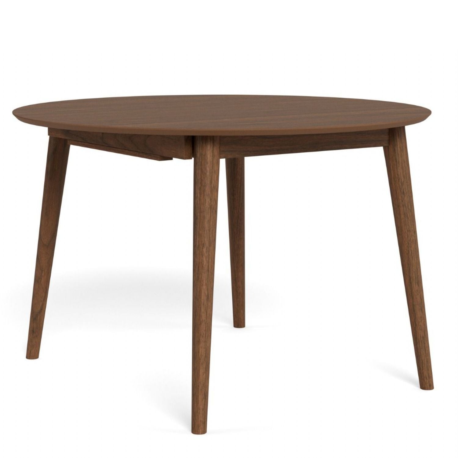 Montreux Round Extending Dining Table in Walnut 115 to 154cm
