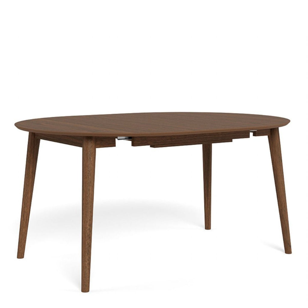 Montreux Round Extending Dining Table in Walnut 115 to 154cm