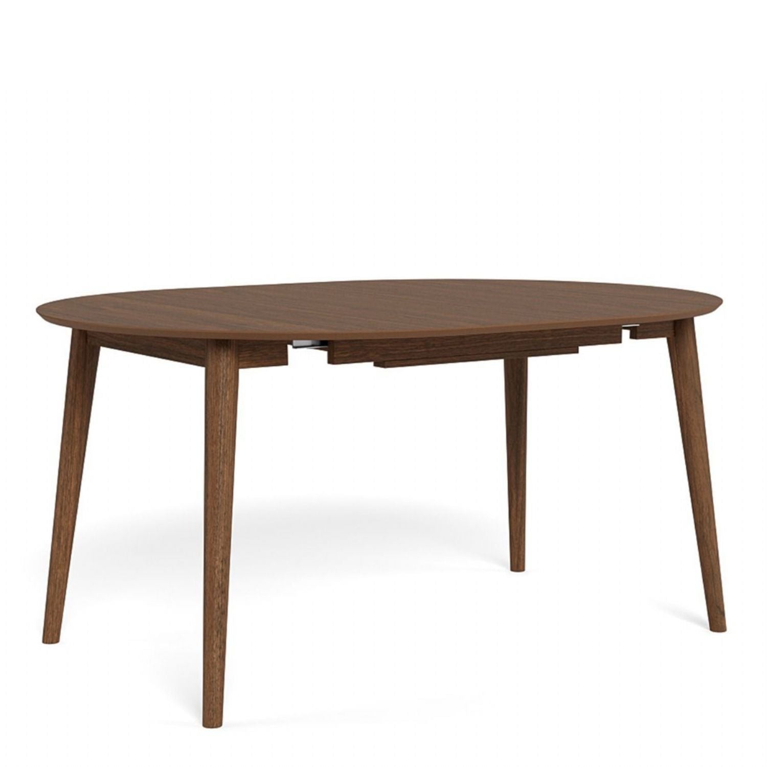 Montreux Round Extending Dining Table in Walnut 115 to 154cm