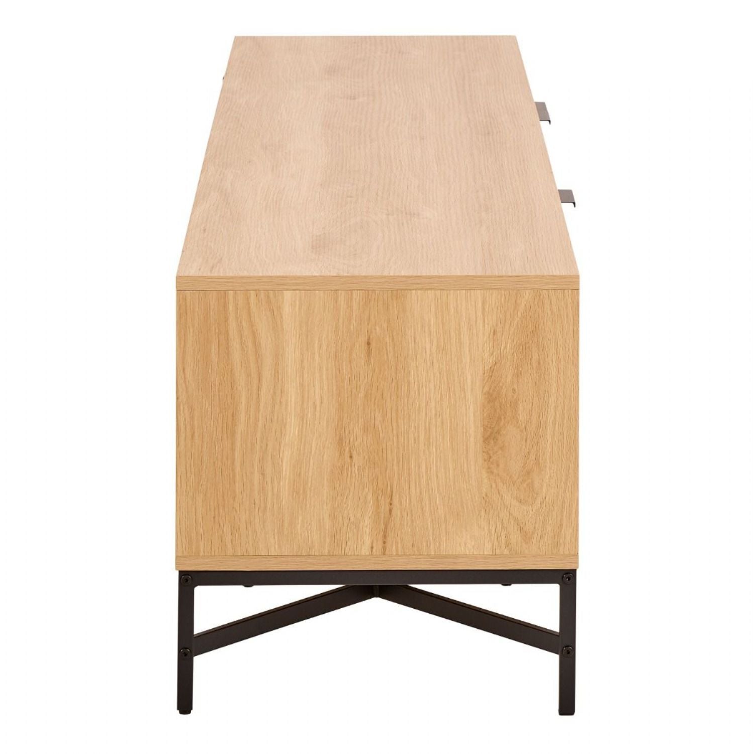 Jaipur TV Unit With 3 Doors 176cm Wide in Oak