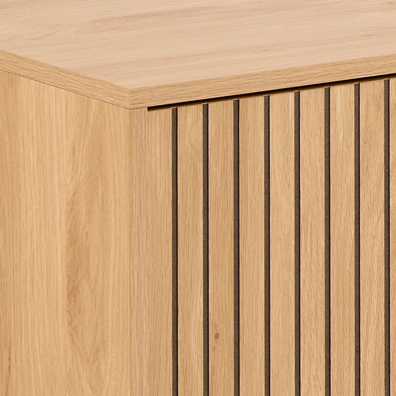 Jaipur TV Unit With 3 Doors 176cm Wide in Oak