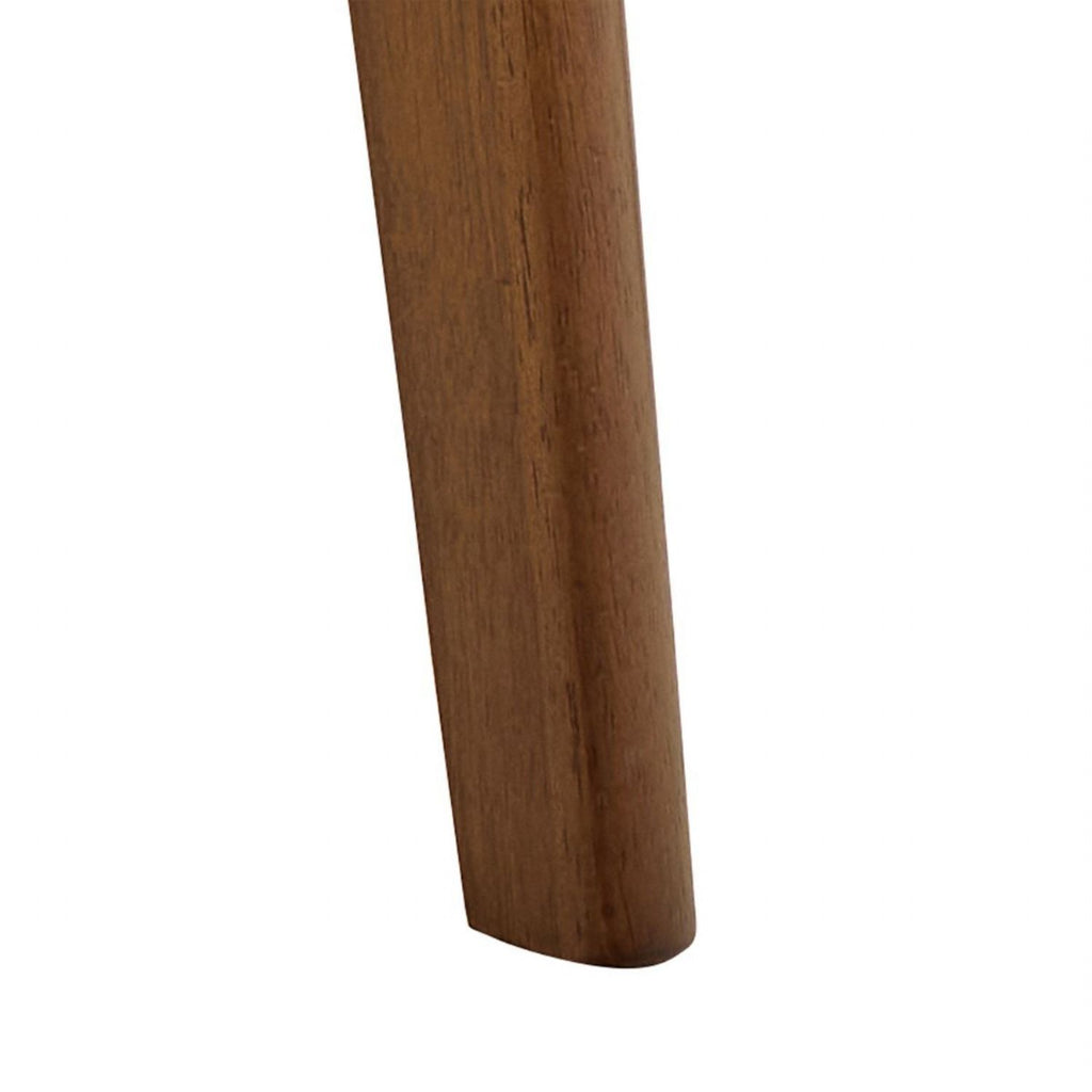 Roxby Round Dining Table in Walnut 120x76cm