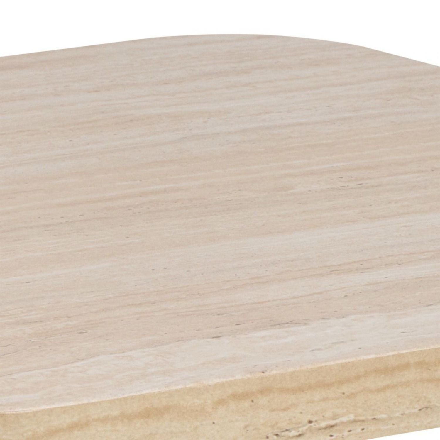 Solano Square Coffee Table in Light Travertine 60x60cm