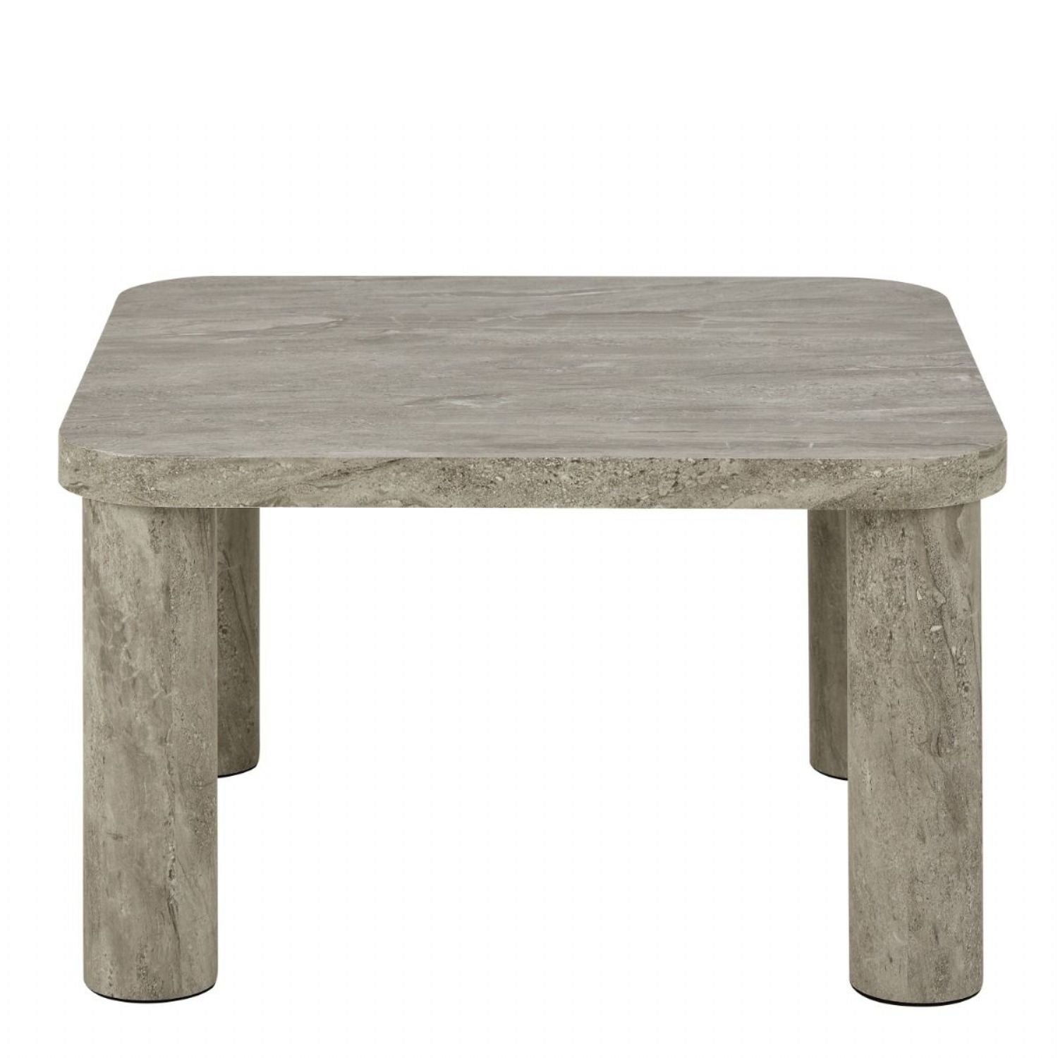 Solano Square Coffee Table in Grey 60x60cm