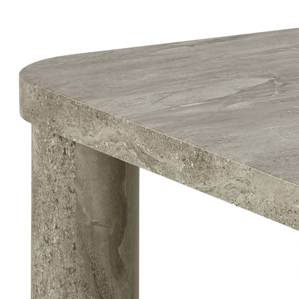 Solano Square Coffee Table in Grey 60x60cm