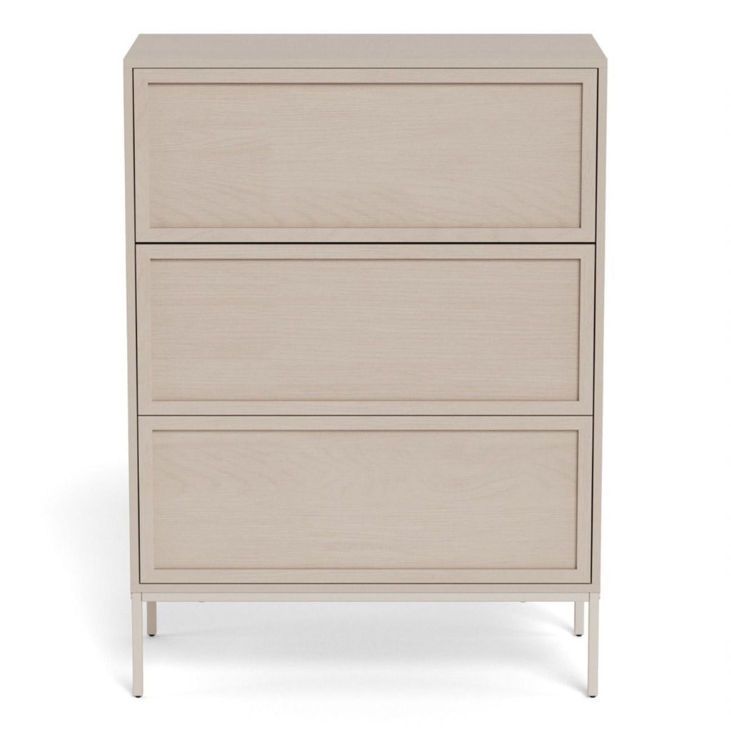 Palmdale 3 Drawer Chest in Grey
