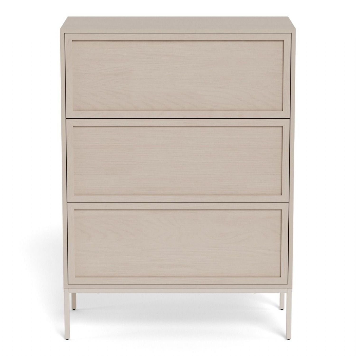 Palmdale 3 Drawer Chest in Grey