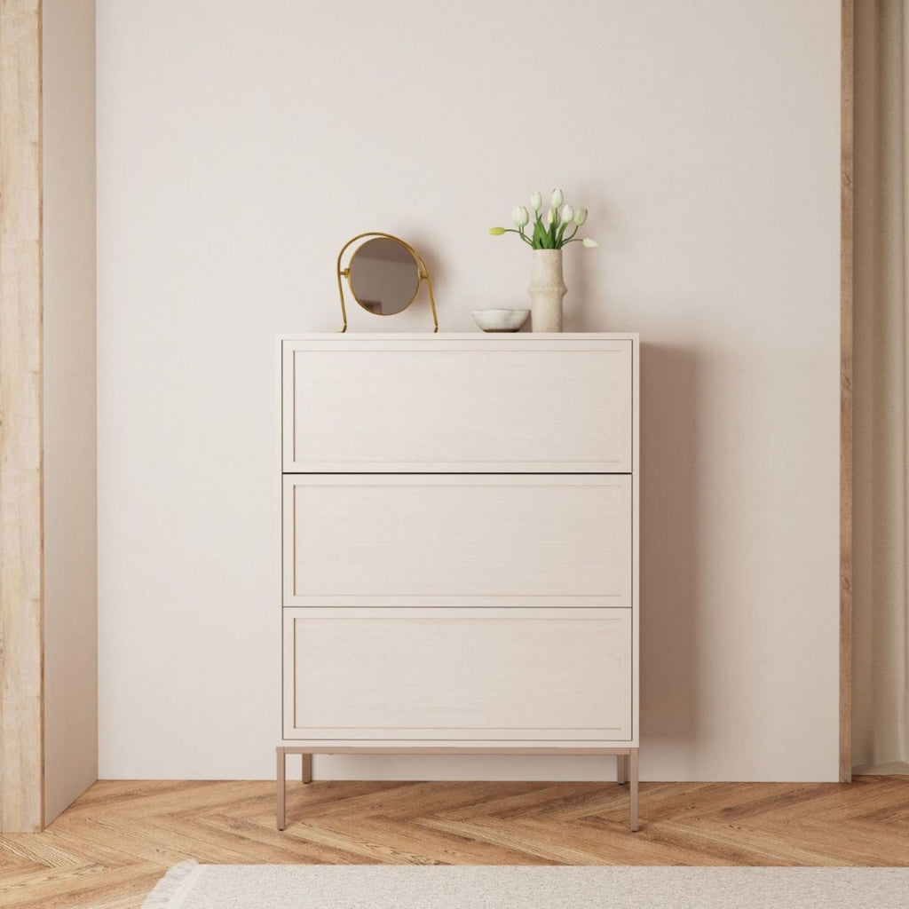 Palmdale 3 Drawer Chest in Grey