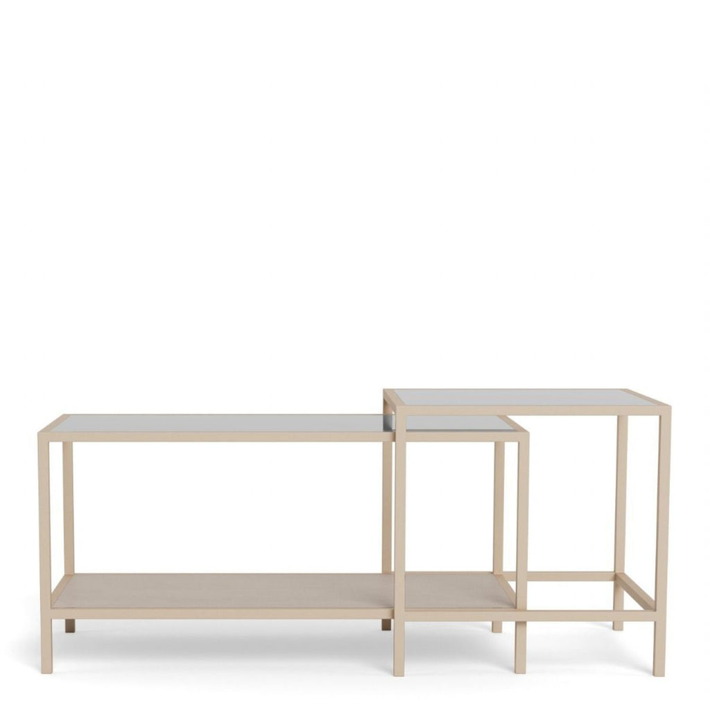 Seaford Coffee Table Set in Grey (Set of 2)