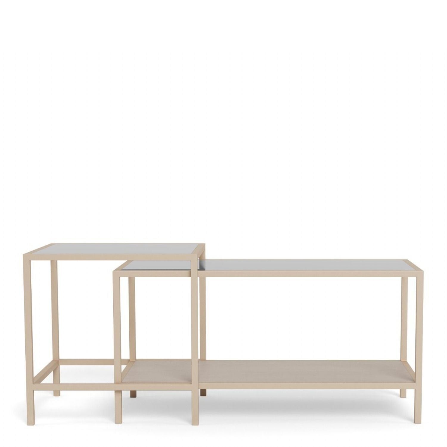 Seaford Coffee Table Set in Grey (Set of 2)