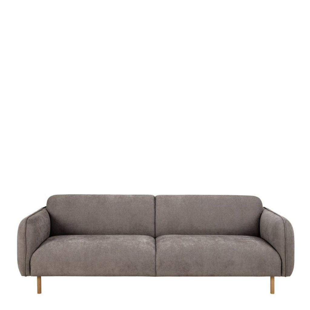 Westham Set of 2 x 3 Seater Sofas in Fay Dusty Brown Fabric
