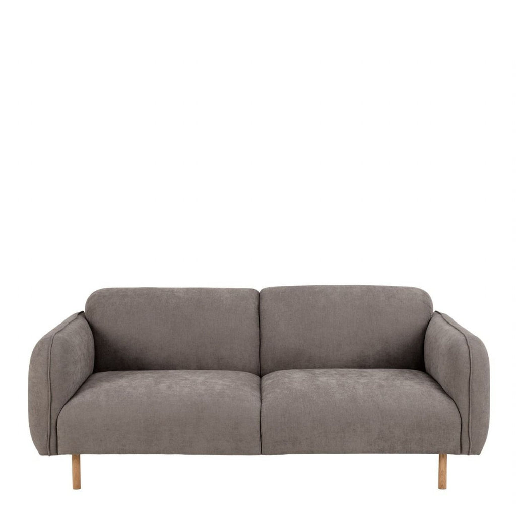 Westham Set of 2 x 2.5 Seater Sofas in Fay Dusty Brown Fabric