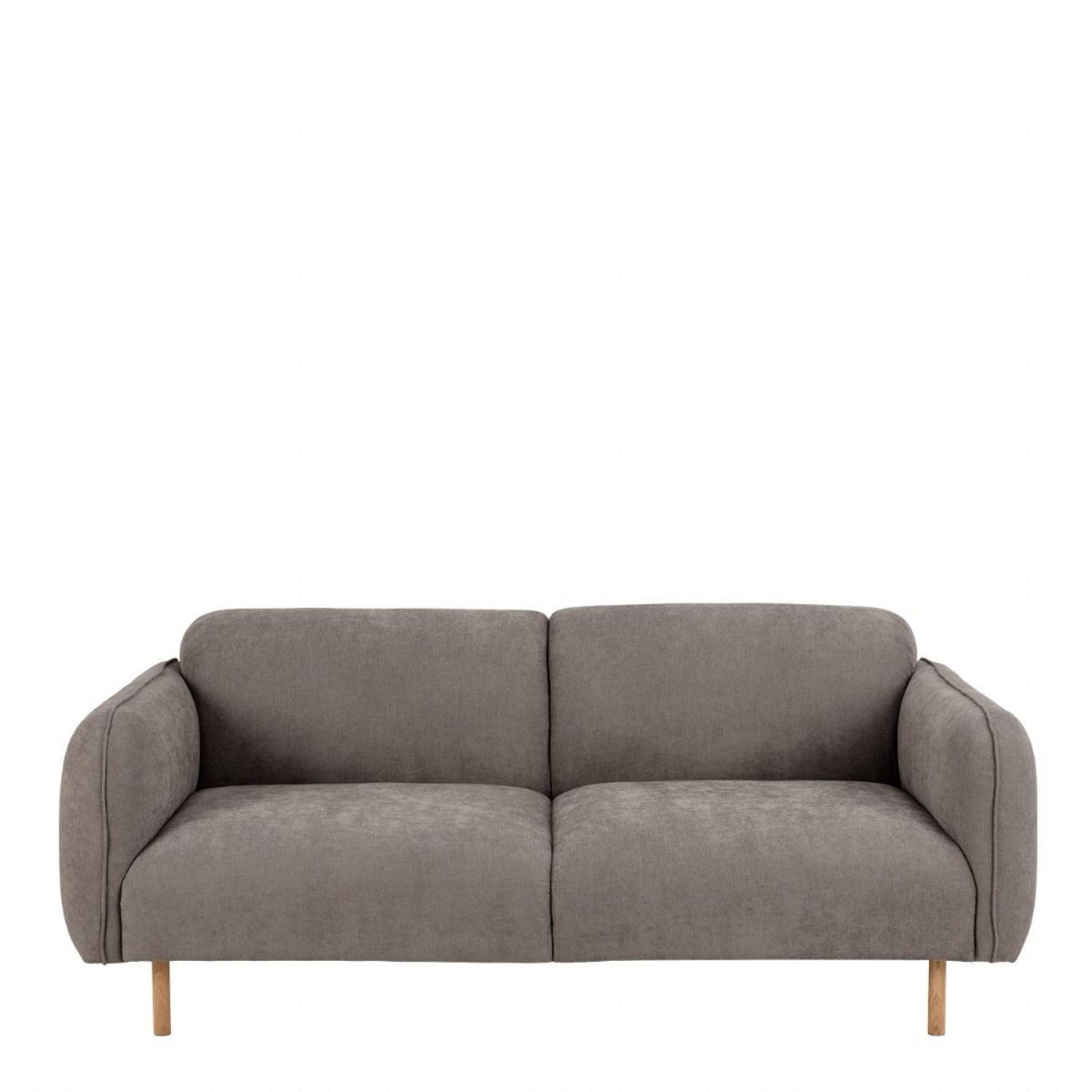 Westham Set of 2 x 2.5 Seater Sofas in Fay Dusty Brown Fabric