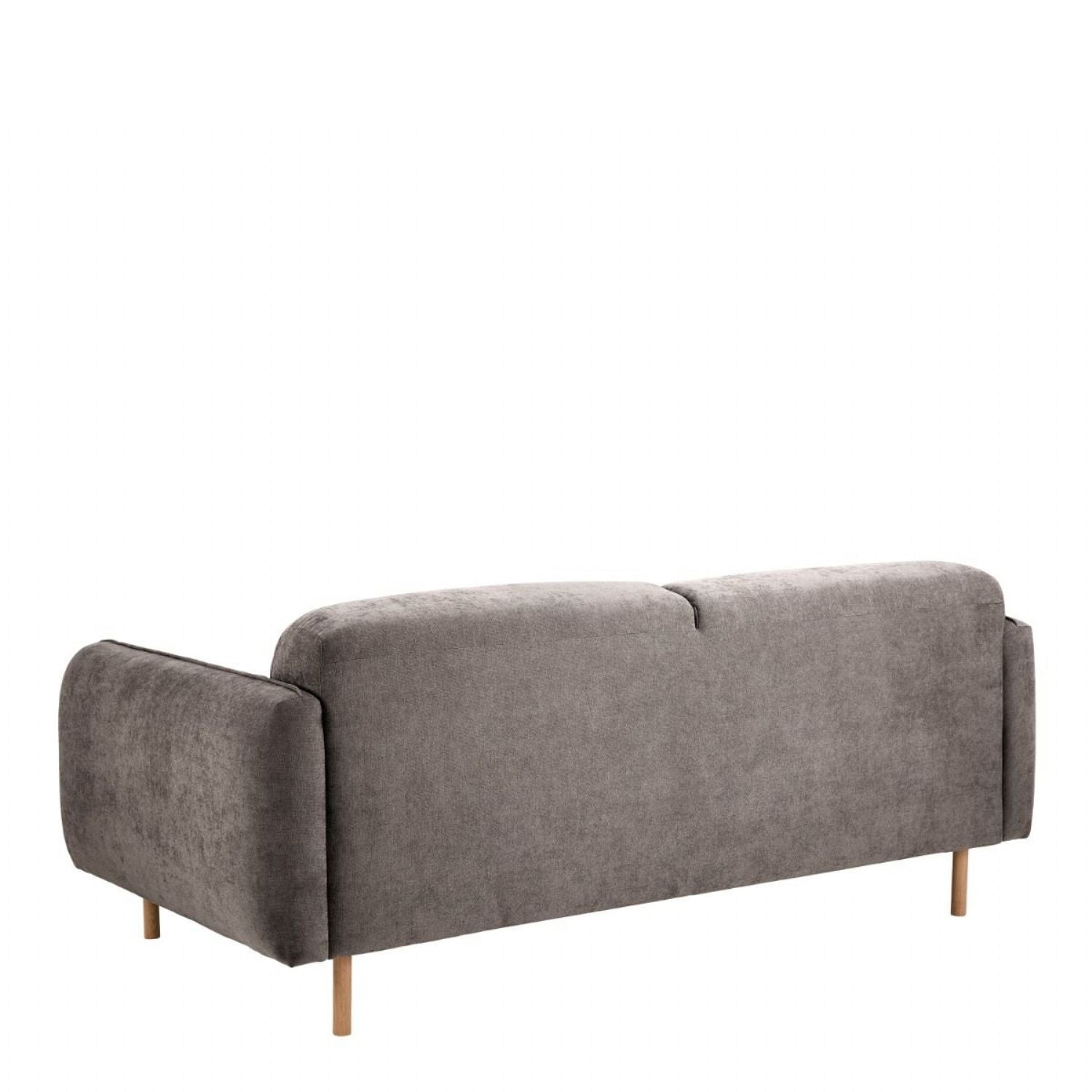 Westham Set of 2 x 2.5 Seater Sofas in Fay Dusty Brown Fabric
