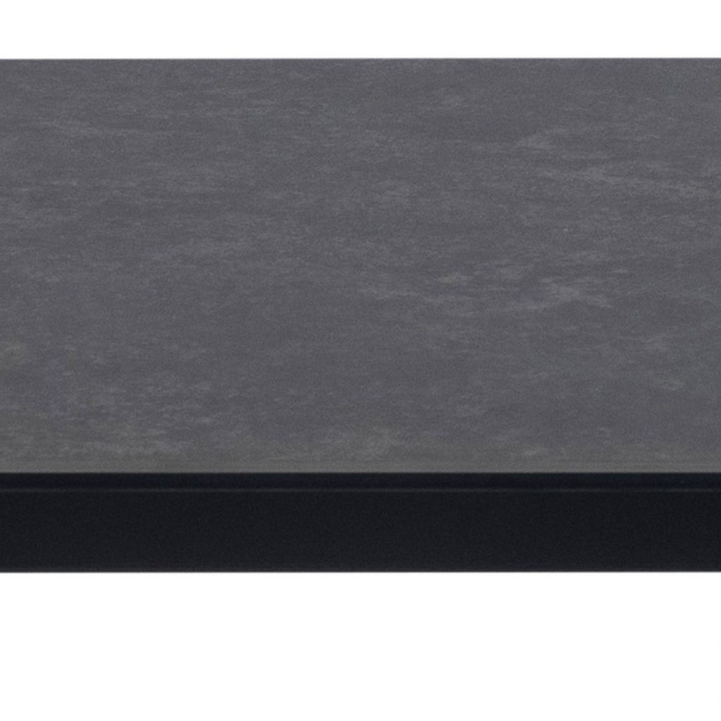 Brentford Dining Table in Matt Black
